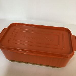 葛恵子 トースター専用 トースターパン オレンジ レシピ付き【未使用】【ジャンク】