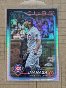 今永昇太【2024 TOPPS CHROME UPDATES BASEBALL】SHOTA IMANAGA RC USC95 ベース プリズム