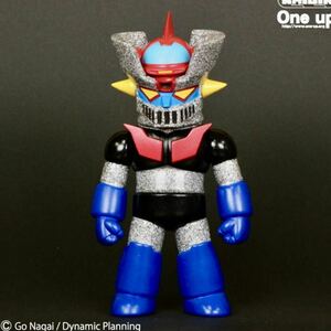 KAIJIN x One up. マジンガー Z ギガラメ シルバー sofvi カイジン ワンアップ ソフビ 永井豪 Mazinger ラスト1