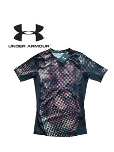 【新品特価!定価4400円が45%OFF!】アンダーアーマー UNDER ARMOUR 半袖コンプレッションUA HG ARMOUR PRTD COMP SS 1373819/サイズMD