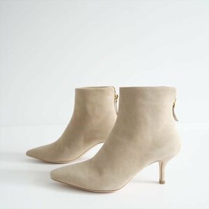 未使用 / DEUXIEME CLASSE購入品 ドゥーズィエムクラス / BRENTA ブレンタ / SUEDE SHORT BOOTS ブーツ 36 / 2403-0597