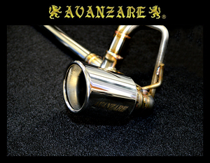 AVANZARE ☆ MR52／MR92 ハスラー ☆ エキゾーストマフラー 車検対応 (左右出し／SUS304ステンレス製 ※76φ)