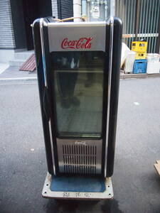 西濃支店止☆中古☆Ｆｒｉｇｏ　ｇｌａｓｓ☆Ｍｉｎｉ　Ｒｅｔｒｏ☆冷蔵ショーケース☆コカコーラ☆業務用☆３０３Ｓ４－１１８２９