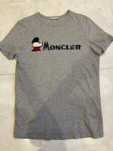 サイズM】モンクレール MONCLER 半袖Tシャツ　グレー