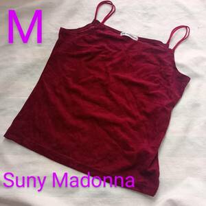 M◆Suny Madonnna◆ベロアキャミソール◆ワインレッド