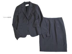 エムプルミエ M-PREMIER 使える☆ ジャケット スカート セットアップ スーツ 36/38 
