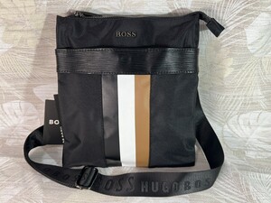 ヒューゴ・ボス HUGOBOSS 未使用 ショルダーバッグ ブラック 3カラー