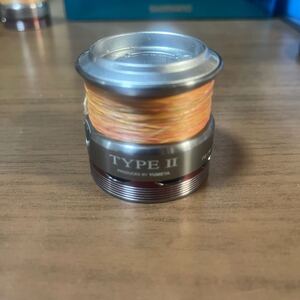 SHIMANO シマノ YUMEYA 夢屋 ユメヤ SPOOL TYPEⅡ PE0820 スプール タイプ2 超美品　Sephia セフィア　エギング　替えスプール　ライン付き