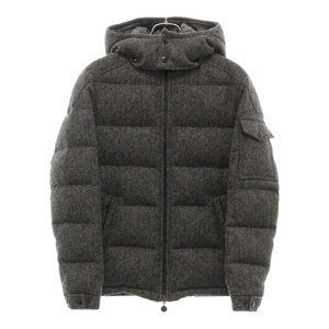 MONCLER モンクレール MONTGENEVER GIUBBOTTO JACKET モンジュネーブル フーディー ダウンジャケット グレー 420914183800 54687