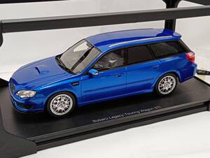 DNA COLLECTIBLES 1/18 スバルレガシィ STI S402 ツーリングワゴン 2006 (ブルーメタリック)