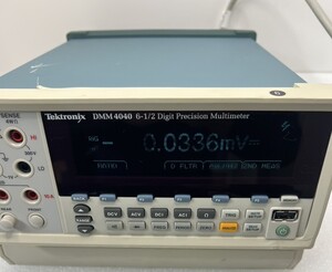 ジャンク品 Tektronix DMM4040 6.5桁デジタル・マルチメータ 6-1/2 Digit Precision Multimeter