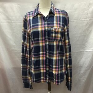 Hollister S ホリスター シャツ、ブラウス 長袖 チェック コットン A340100414015 Shirt Blouse 10118737