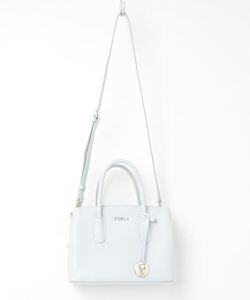 「FURLA」 2WAYバッグ - ブルー レディース