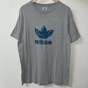 adidas アディダス　ヴィンテージ　古着　Tシャツ 半袖　ロゴT メンズ　L