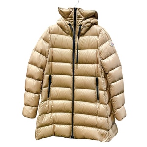 モンクレール MONCLER SUYEN ダウンコート ベージュ ナイロン その他アウター レディース 中古