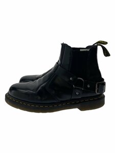 Dr.Martens◆サイドゴアブーツ/UK9/BLK/レザー