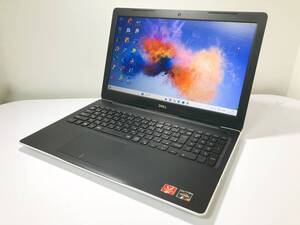 最新 office2024搭載 快適スペック！DELL Inspiron 3585 AMD Ryzen 3 2300U メモリ8GB SSD256GB カメラ/15.5型 FuHDWin11 home