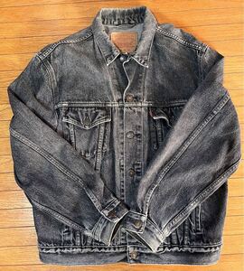 Levi’s リーバイス 70503 02 XX ブラックデニム デニムジャケット ヴィンテージ vintage 80s 90s gジャン 3rd