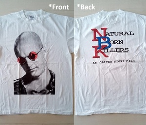 ★［ L ］「 Natural Born Killers ナチュラル・ボーン・キラーズ 映画 ムービー ビンテージスタイル プリントTシャツ 」新品