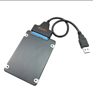 新品 SATA USB 3.0 変換 ケーブル アダプタ SATA-USB + 500GB 2.5インチ HDDハードディスク■SATA-USB3.0+HDD500GB