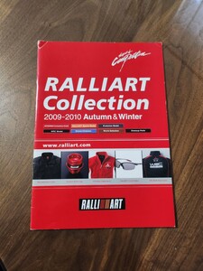 ラリーアート/RALLIART/コレクションカタログ/2009-2010秋-冬/グッズカタログ