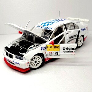 ギミック多数 1/18 UT BMW 3シリーズ E36 E36型 ツーリングカー選手権 DTM レースカー ドイツ車 高級車 4ドア エンジン再現 1円〜 091419