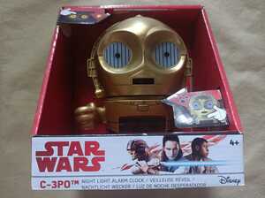 スターウォーズ★C-3PO★目覚まし時計★ナイトライトアラームクロック★Night Light Alarm Clock★Star Wars