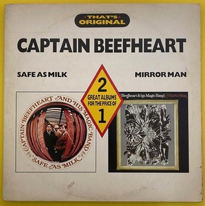 ◆Captain Beefheart 2in1「Safe As Milk_Mirror Man」UK盤2LP(1988年)◆