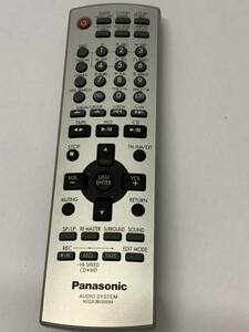 Panasonic N2QAJB000094 オーディオ リモコン 中古 レタパ051 