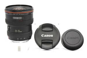 ■Canon キヤノン ZOOM LENS EF 20-35mm f2.8 L 広角レンズ Lレンズ 動作品 20805053-V