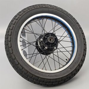 ♪FTR250/MD17 純正 ペイント済み スポーク リアホイール 18×2.50 φ17mm (H0523B16) 1986年式