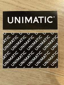 腕時計 Unimatic ウニマティック シール ラベル ステッカー イタリア ミラノ