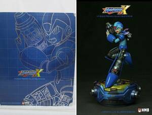 59Y HMO Collectibles MEGAMANX ロックマンX 1/4 プレミアムコレクティブル スタチュー フィギュア ブルーver. 青 200体限定 statues