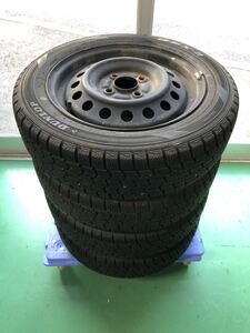 ダンロップ　DXS-2スタッドレス　155/165R 14 4本