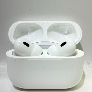 06w2728★1円~ Airpods 接続音出しOK apple Airpods Pro 2nd ホワイト イヤホン オーディオ機器 中古品