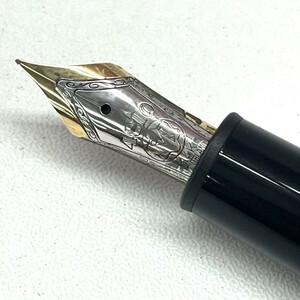 C032-K41-996★ MONTBLANC モンブラン マイスターシュテュック 万年筆 ペン先 4810 14K ゴールド×ブラック 文房具 筆記用具