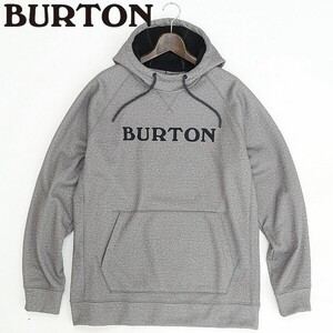 ◆BURTON バートン 裏起毛 ロゴプリント スノーボード 撥水 プルオーバー パーカー XL