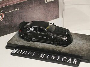 ▲超希少！世界限定！KJ 1/64 メルセデスベンツ Benz C63 W204 LB Works Liberty Walk LB Performance LBWK