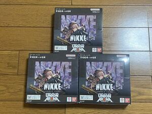 ユニオンアリーナ ブースターパック「勝利の女神：NIKKE」　3BOX (48パック)　新品未開封　メガニケ UNION ARENA ユニアリ　正規品