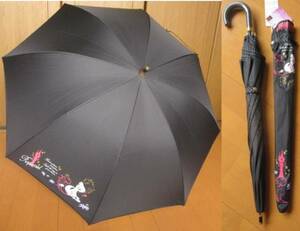 *新品*黒*Disney*塔の上のラプンツェル*晴雨兼用*傘*カバー付*98%以上UVCut*ドリーム*