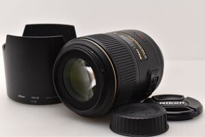 【B品】NIKON ニコン AF-S 105mm F2.8 G ED VR〔000330201〕