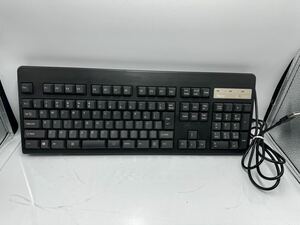 S1637) Topre 黒文字キーボード【REALFORCE＿SJ08B0】動作品（葵3）