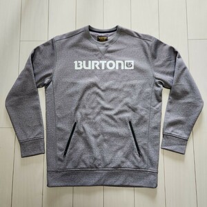 BURTON　撥水トレーナー/スウェット　グレー　M