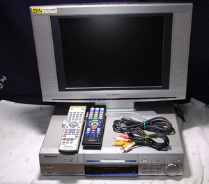 動画付き*パイオニアDVR-55 DVDレコーダー*DXアンテナ液晶テレビ LV-151*ELFA リモコン＊取扱い説明PDFディスク*付属品多数　*非地デジ