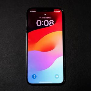 iPhone 12 Pro グラファイト 256GB SIMフリー Apple MGM93J/A バッテリー最大容量75% アクティベーションロック解除済 アップル ブラック