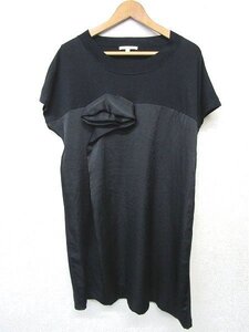 S1581:日本製 united bamboo ユナイテッドバンブー ワンピース/黒/4/レディース 半袖Tシャツ カットソー :3