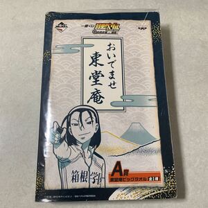 ★ 一番くじ 弱虫ペダル GRANDE ROAD★ 合同合宿 in 箱根 ★A賞 東堂庵ビッグタオル★未使用　送料込