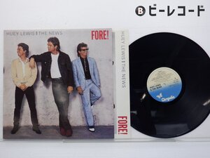 Huey Lewis And The News /Huey Lewis & The News「Fore!」LP（12インチ）/Chrysalis(CDL 1534)/洋楽ロック