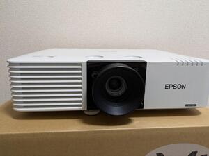 リモコン付　EPSON 6000lm レーザー光源プロジェクタ　EB-L610U