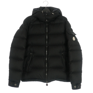 モンクレール MONCLER MONTGENEVRE モンジュネーブル ショートダウンジャケット ブルゾン 1 ブラック 黒 E20914033805 国内正規 メンズ